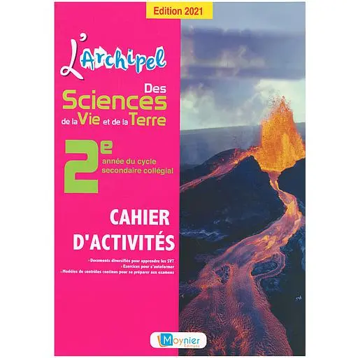 L’ARCHIPEL DES SCIENCES CAHIER D’ACTIVITE | 2AC