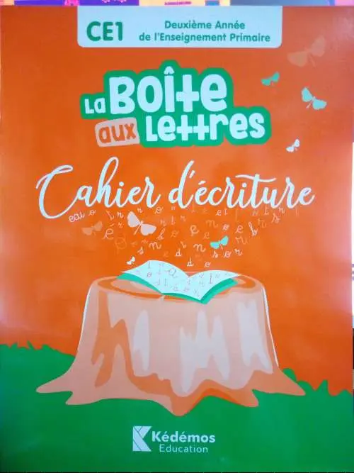 LA BOITE AUX LETTRES CE1| CAHIER D'ECRITURE 