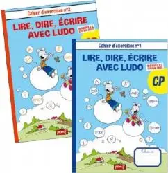  LIRE DIRE ECRIRE AVEC LUDO | CAHIER D'EXERCICES 1