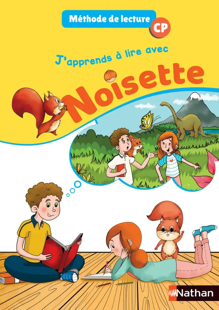  J'APPRENDS A LIRE AVEC NOISETTE CP | CAHIER D'EXERCICES 1 et 2 