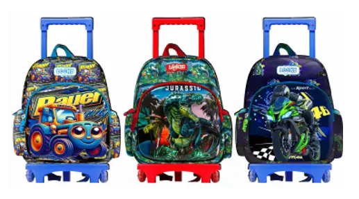 TROLLEY 12" 2 POCHES 3D GARCONS