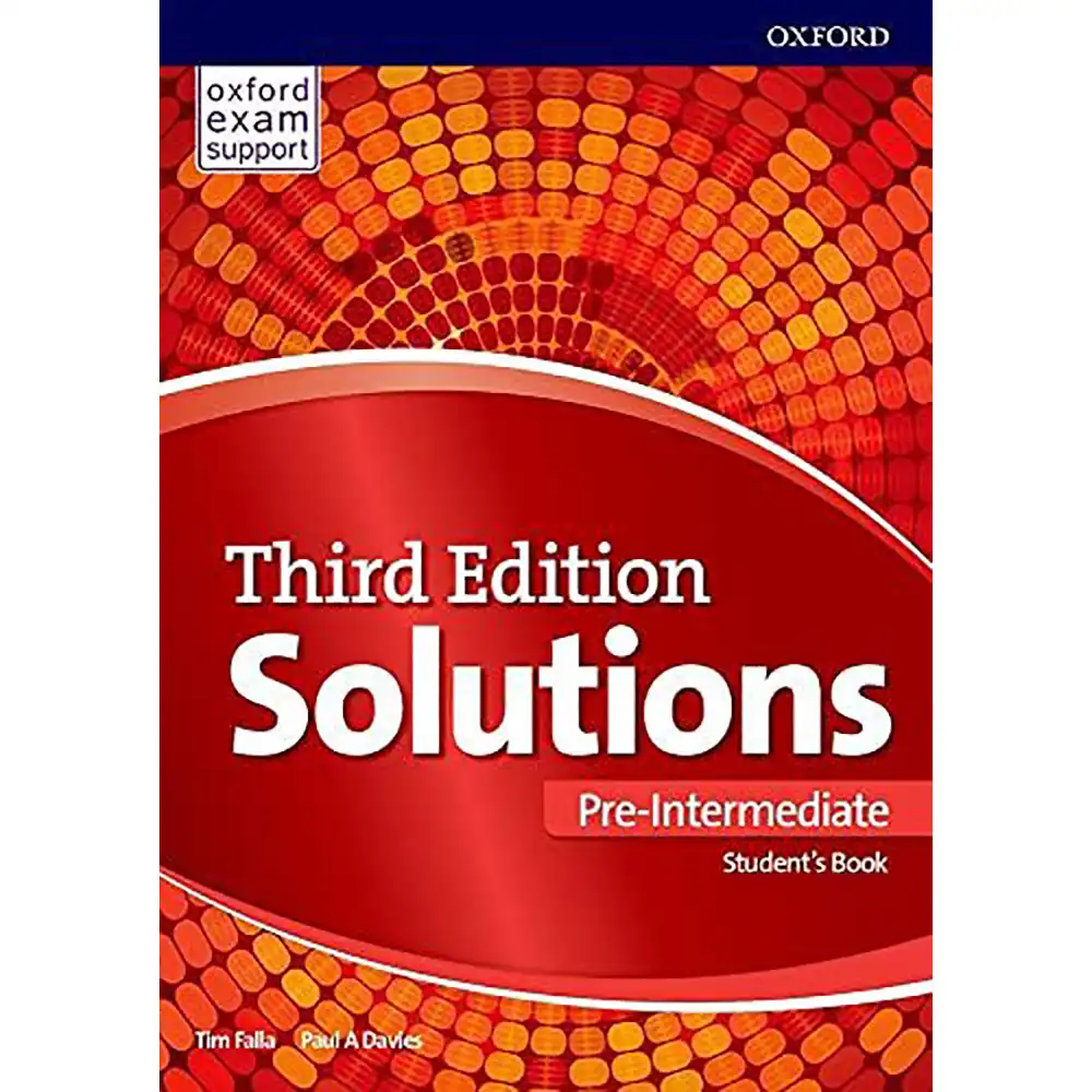 PRE-INTERMEDIATE SOLUTIONS TC | STUDENT BOOK  