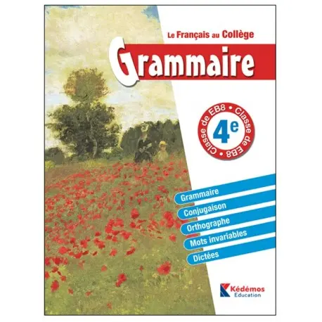LE FRANCAIS AU COLLEGE 4e | GRAMMAIRE 