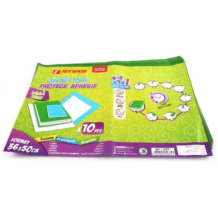 PROTEGE-LIVRE ADHESIF 50/36 ECOLO COVRE 