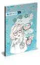 CAHIER 192P A4 60G BLEU MARINE 