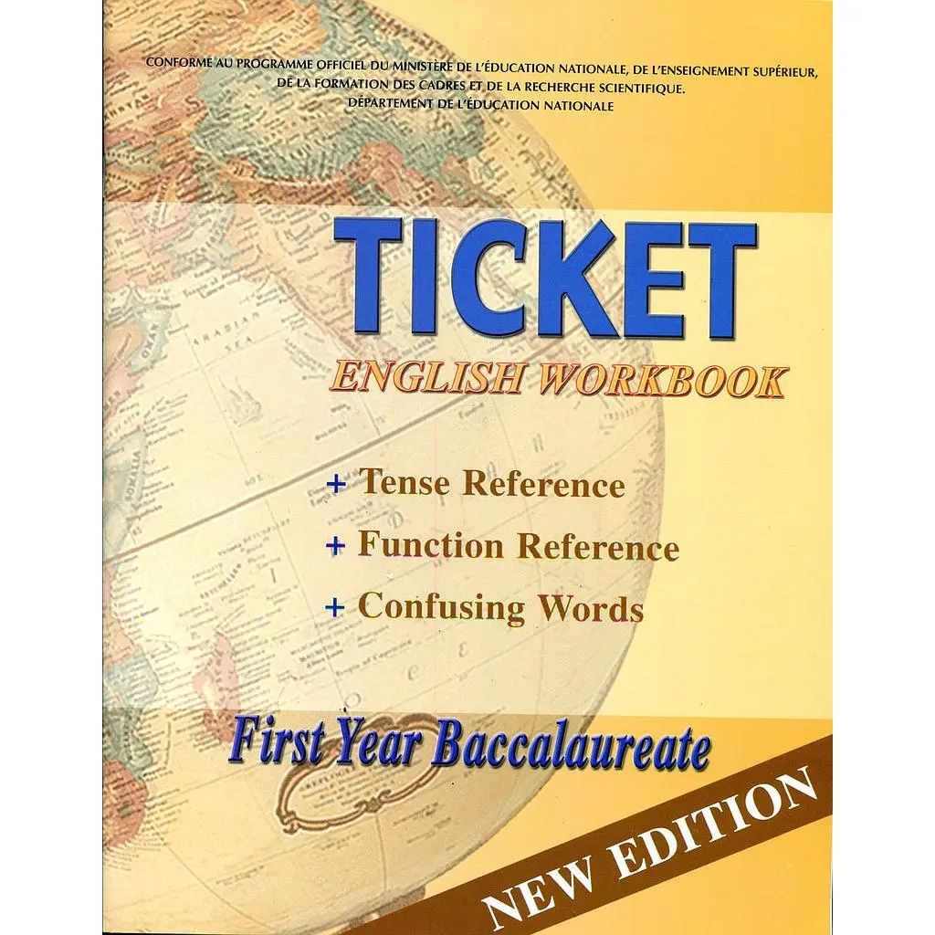 TICKET TO ENGLISH BAC 1 | WORKBOOK  