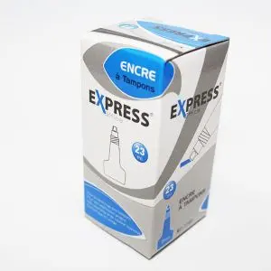 ENCRE A TAMPON 23ML EXPRESS BLEU