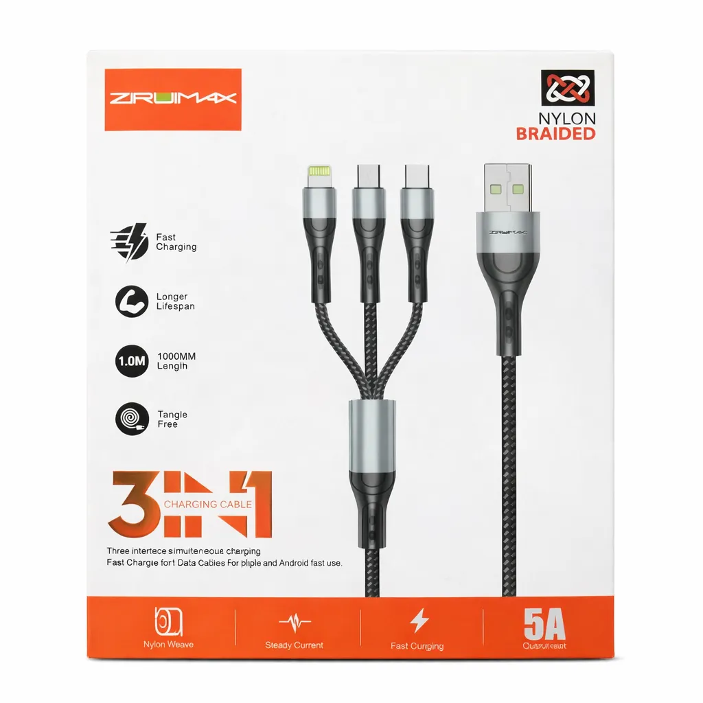 ZIRUMAX 3in1 Cable