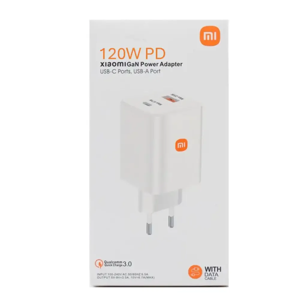 ADAPTATEUR XIAMO GaN 120W