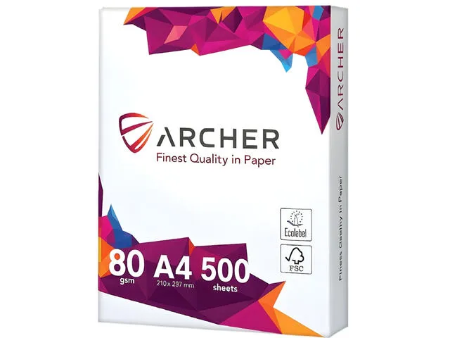 RAMETTE PAPIER A4 80G ARCHER
