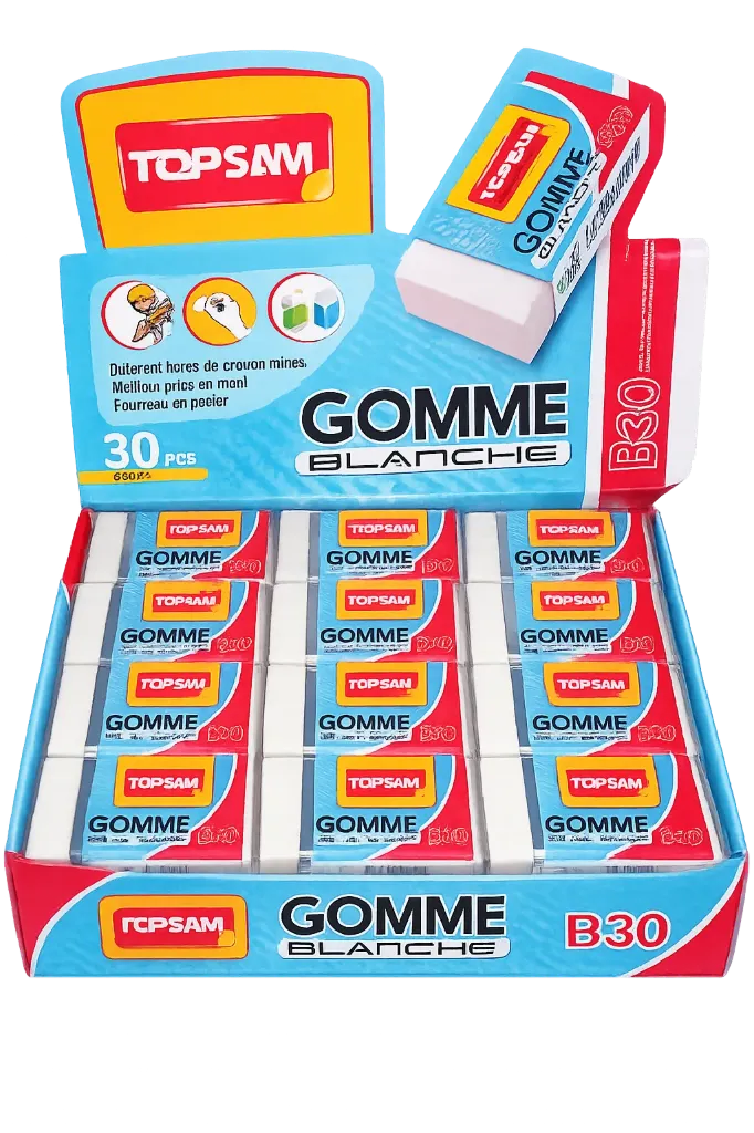 [P-0027] GOMME BLANCHE TOP SAM B30