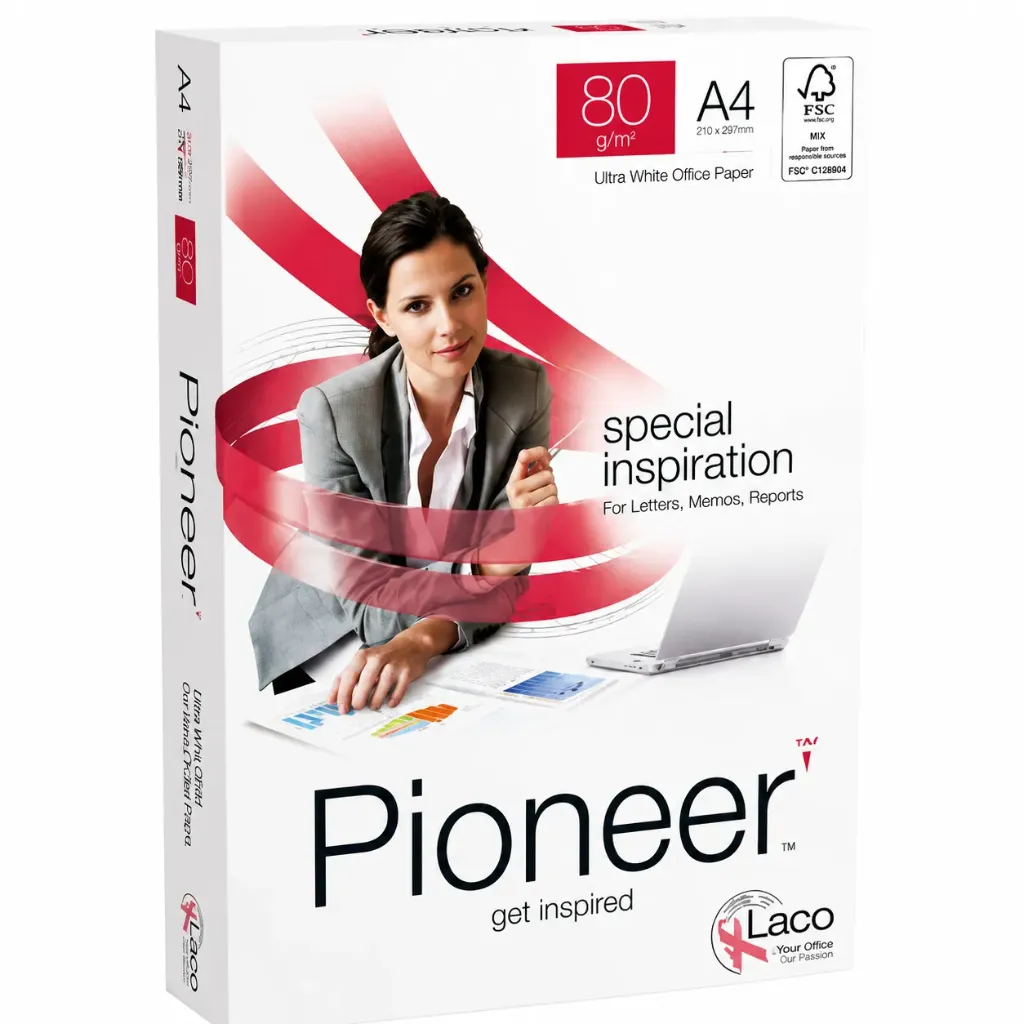 RAMETTE PAPIER A4 80G PIONEER