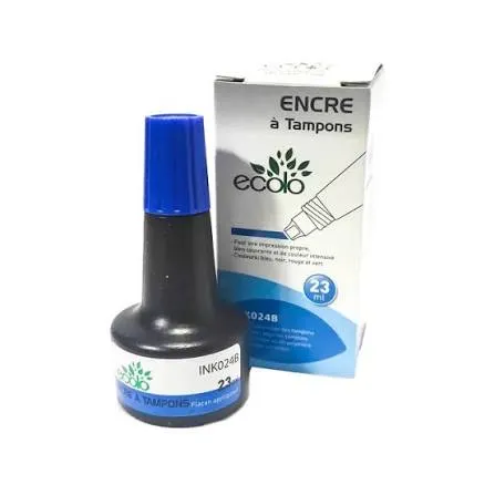 [INK024B] ENCRE A TAMPON LIQUIDE ECOLO