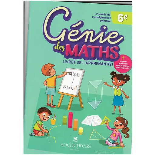 GENIE DES MATHS PLUS 6