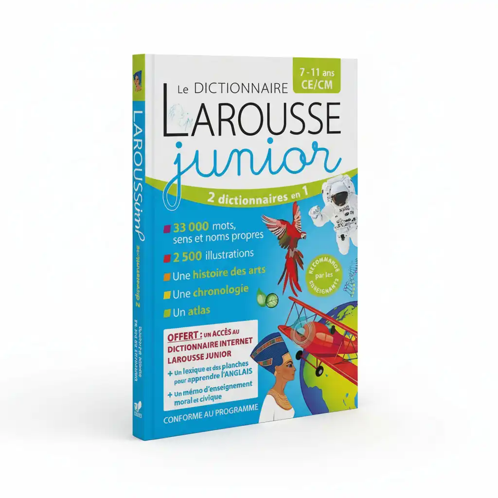 DICTIONNAIRE LAROUSSE JUNIOR 7-11 ANS CE/CM