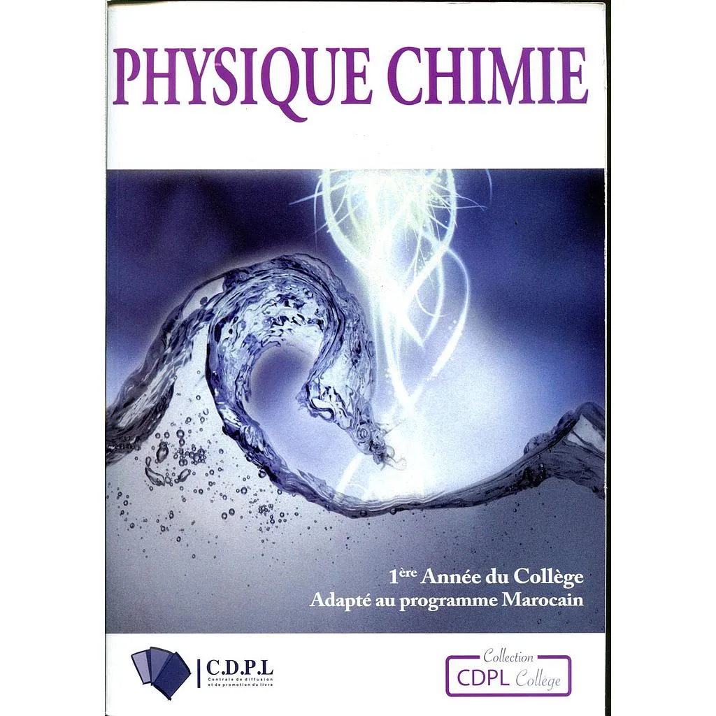 PHYSIQUE CHIMIE 1AC CDPL