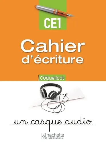 COQUELICOT CE1 | CAHIER D'ECRITURE