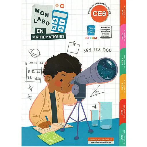 MON LABO EN MATHEMATIQUES CE6
