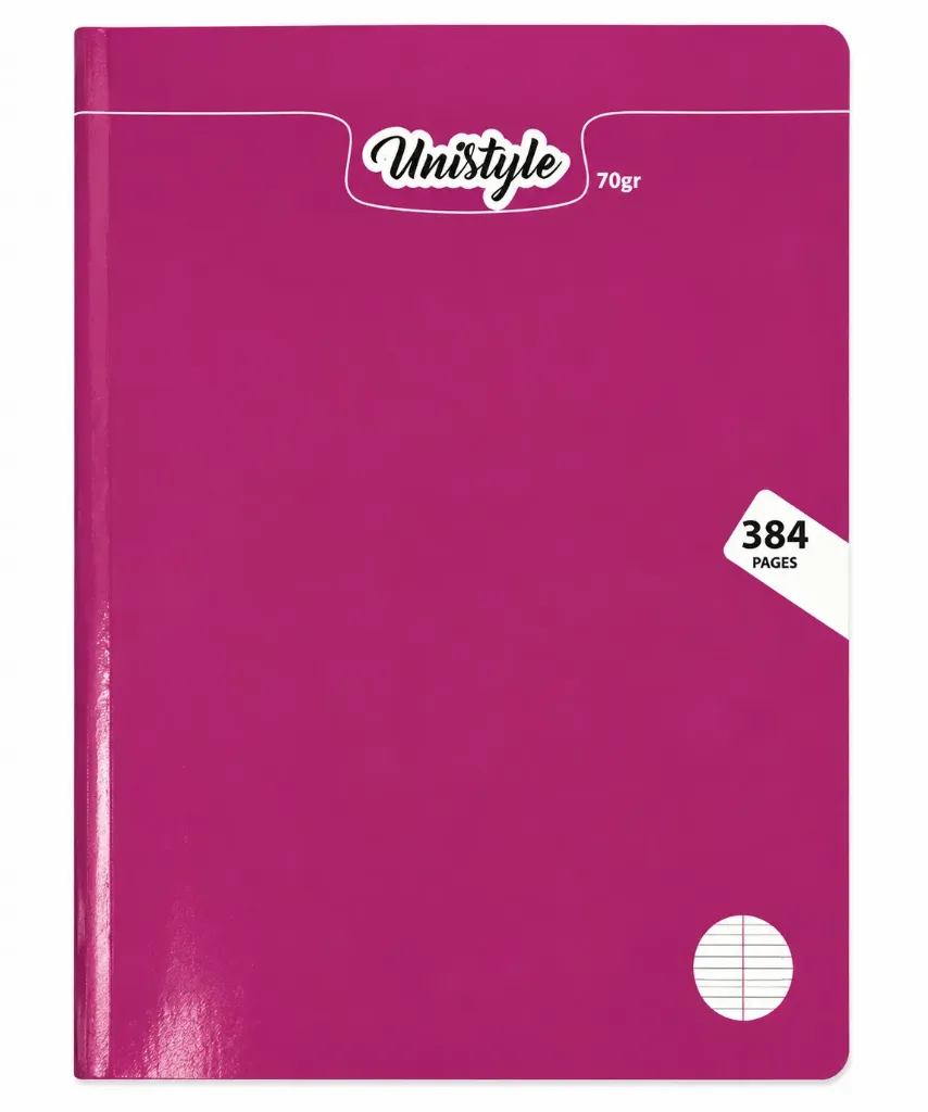 [7047] CAHIER 384P PF 70G UNISTYLE