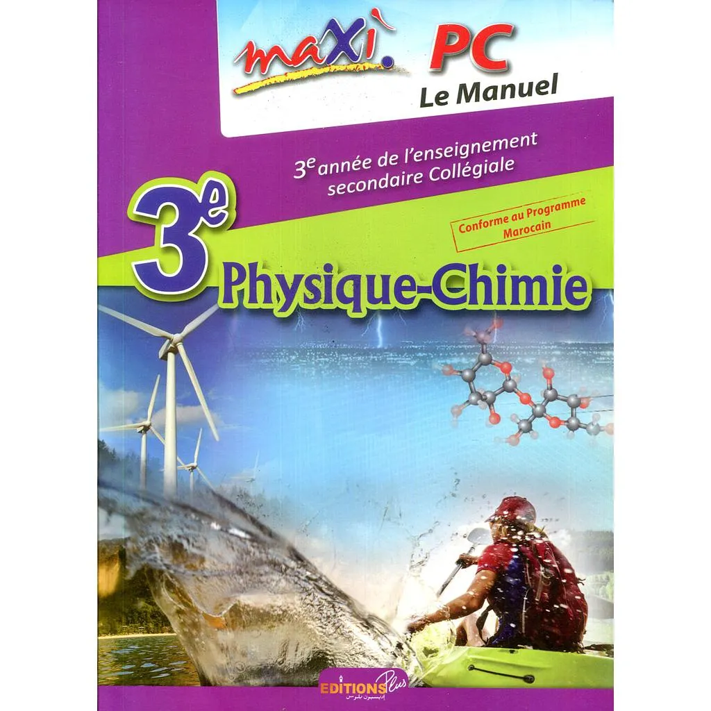 MAXI PHYSIQUE CHIMIE MANUEL | 3AC