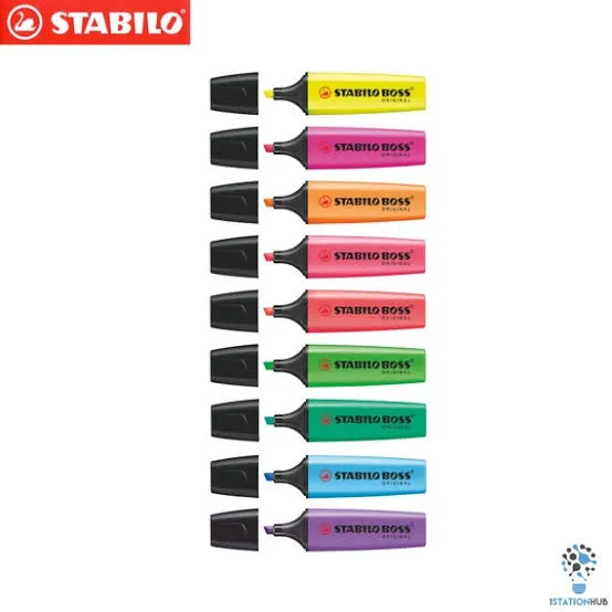 FLUORESCENT STABILO BOSS (Bleu)
