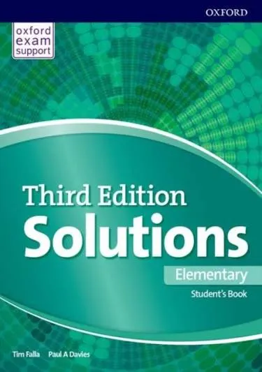 SOLUTIONS ELEMENTRY 1AC | STUDENT BOOK