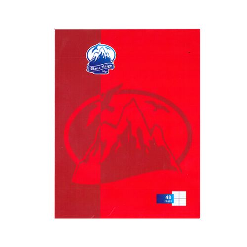 [7705] CAHIER 192P PF 90G BLANC NEIGE