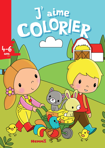 J'AIME COLORIER 4-6 ANS COL-07