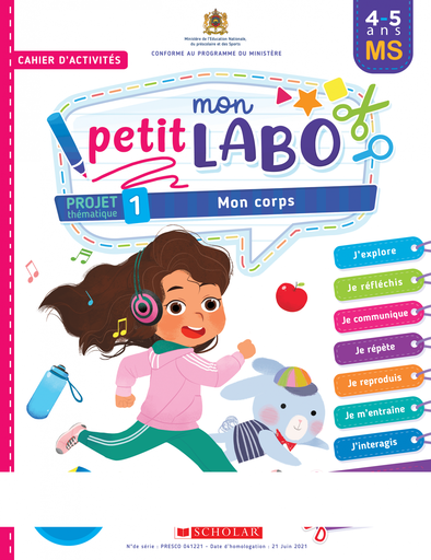MON PETIT LABO 4-5 ANS MS | PROJET 1