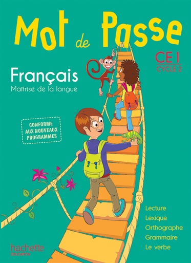 MOT DE PASSE CE1 | LIVRE
