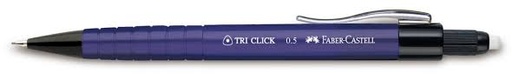 [136010] PORTE-MINE TRI-CLICK 0.5 FABER-CASTELL TRANSPARENT