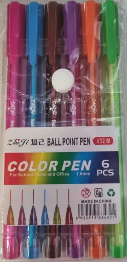 STYLO COLORPEN 1.00 MM 6PCS