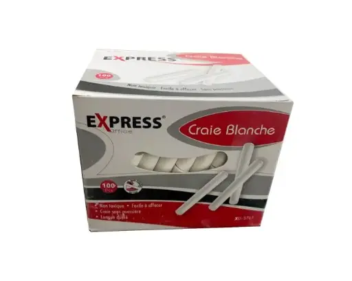 [JL-10W] BOITE DE 10 CRAIES BLANCHES OMA