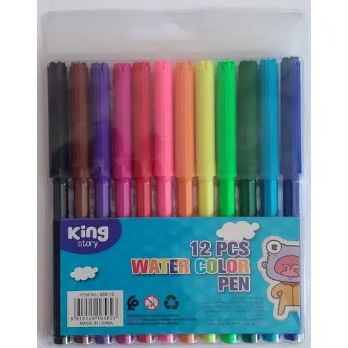 [858-12] FEUTRES 12PCS KING GIFT