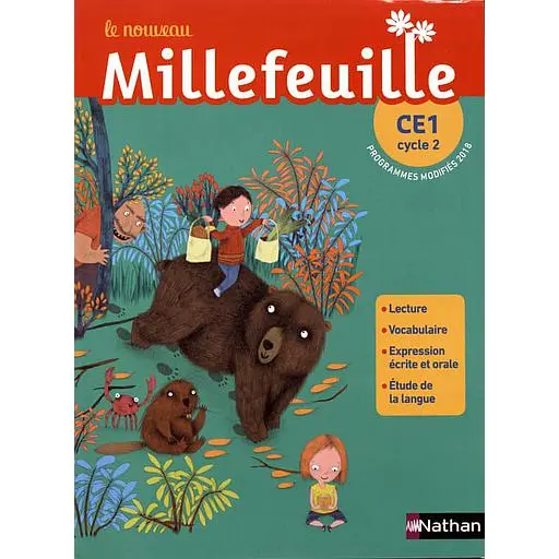 LE NOUVEAU MILLEFEUILLE CE1| LIVRE 