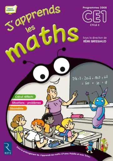 J'APPRENDS LES MATHS CE1