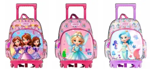 [VTF-25] TROLLEY 12" 2 POCHES 3D FILLES